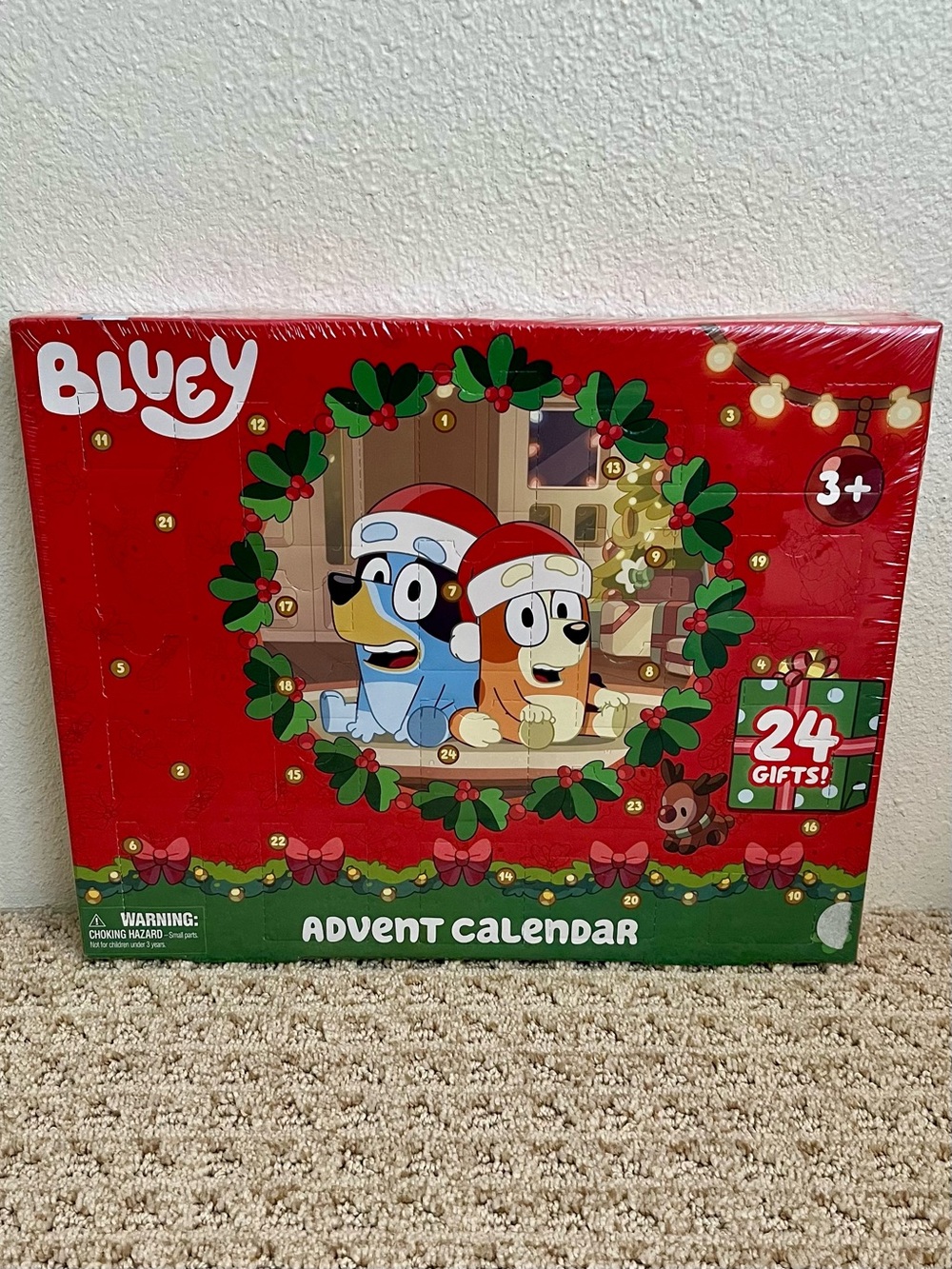 Bluey Christmas Advent Calendar With 24 Gifts 2025 NEW & SEALED